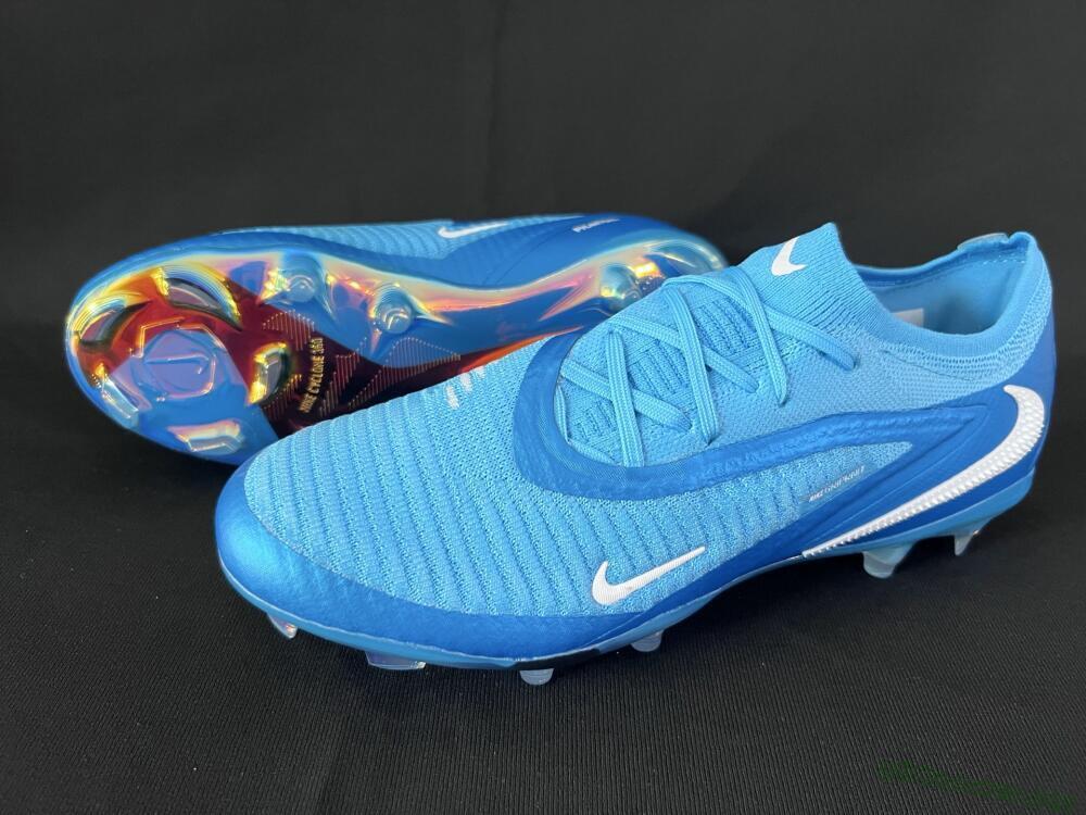 Men's Nike Phantom 6 Low Elite FG Football Boots - Jade/White/Gold