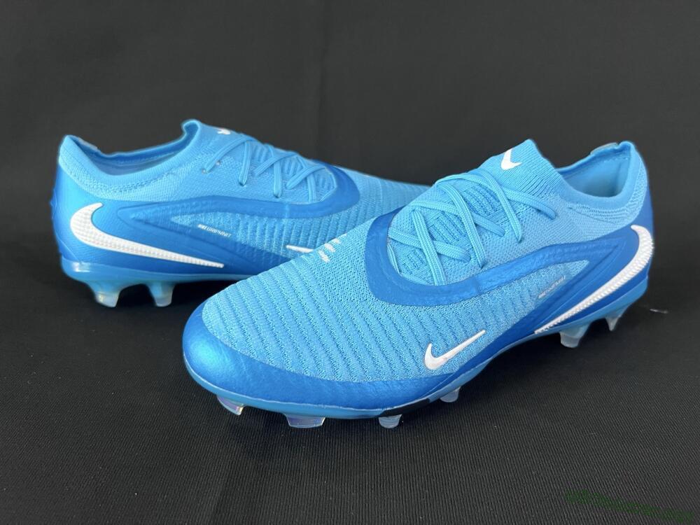 Men's Nike Phantom 6 Low Elite FG Football Boots - Jade/White/Gold