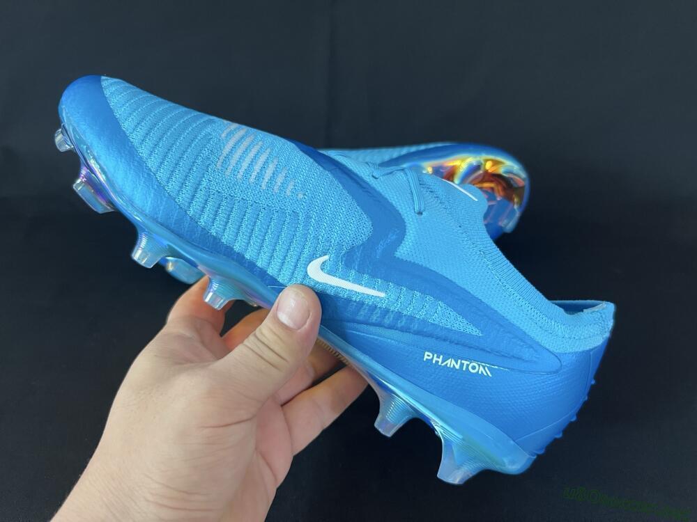 Men's Nike Phantom 6 Low Elite FG Football Boots - Jade/White/Gold