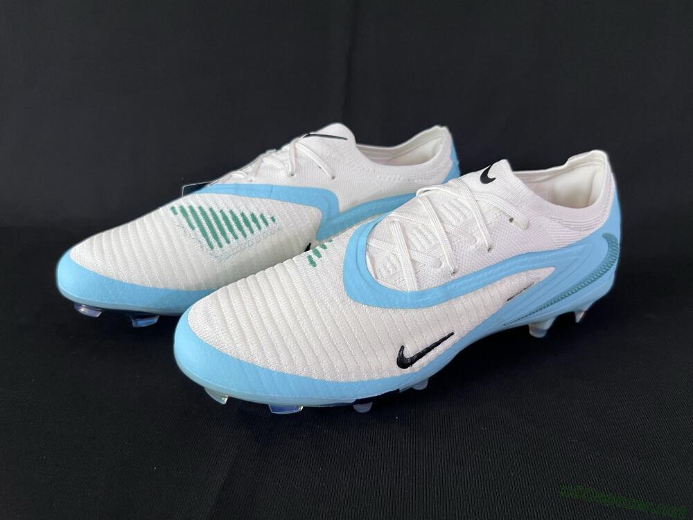 Men's Nike Phantom 6 Low Elite FG Football Boots - Beige/Jade/Gold