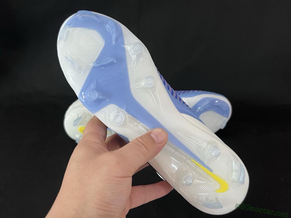 Men's Nike Phantom 6 Elite FG Football Boots - Blue/White/Black