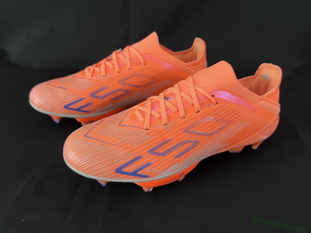 Unisex Adidas F50 Elite FG Football Boots - Red/Blue/Silver