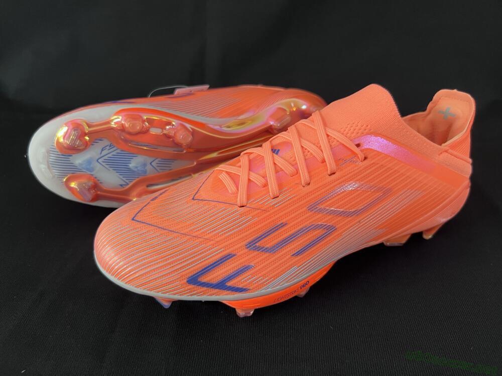 Unisex Adidas F50 Elite FG Football Boots - Red/Blue/Silver