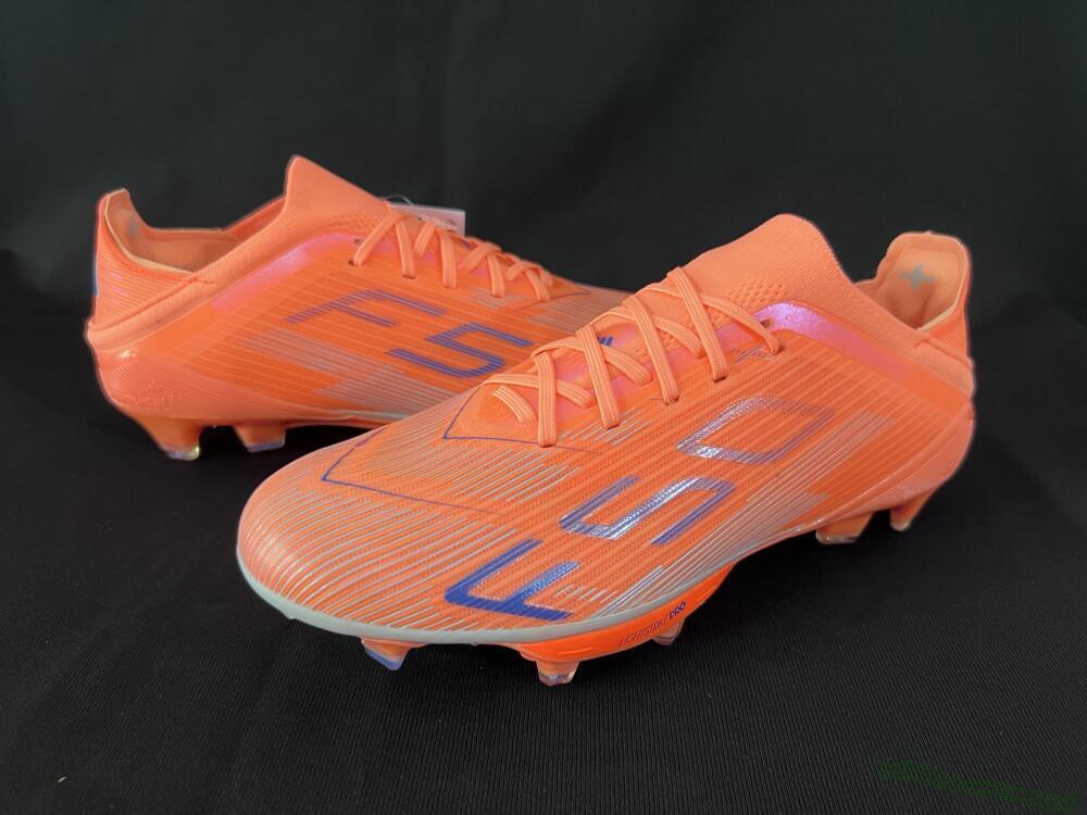 Unisex Adidas F50 Elite FG Football Boots - Red/Blue/Silver