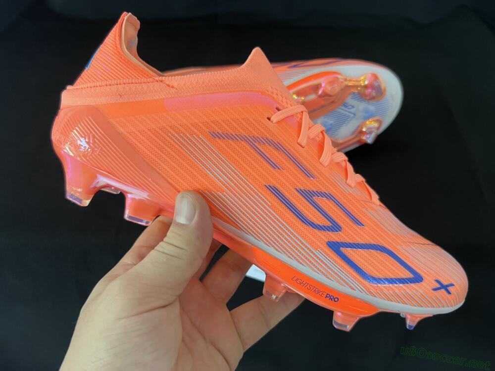 Unisex Adidas F50 Elite FG Football Boots - Red/Blue/Silver