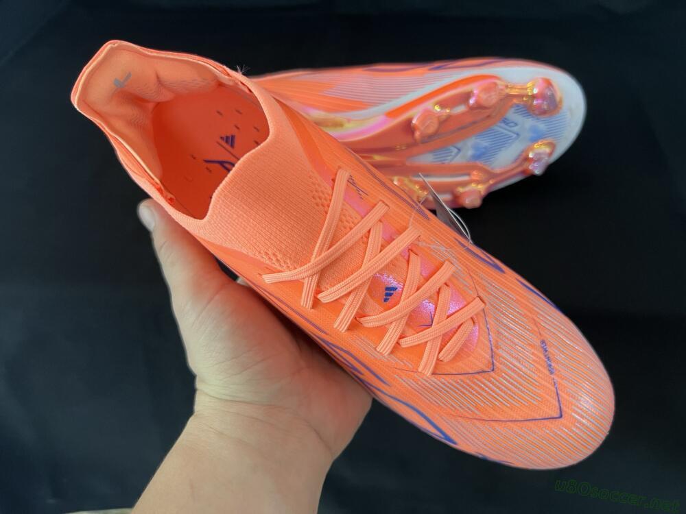 Unisex Adidas F50 Elite FG Football Boots - Red/Blue/Silver