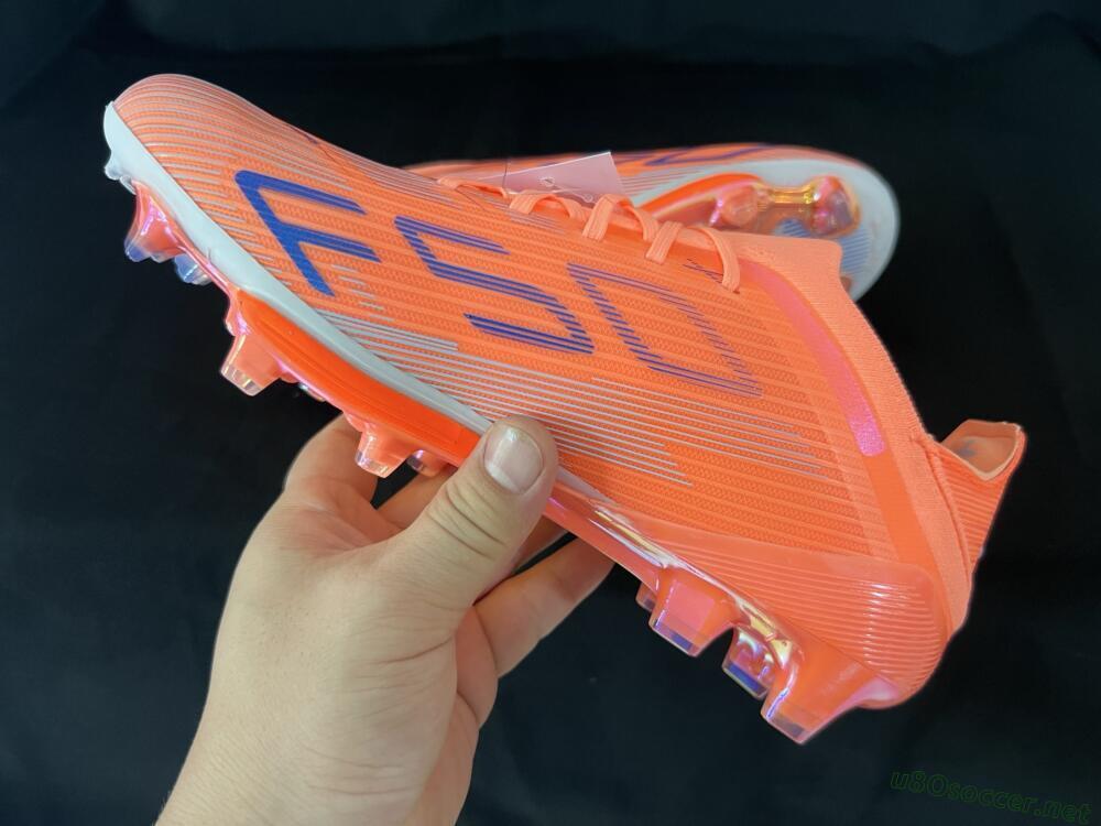 Unisex Adidas F50 Elite FG Football Boots - Red/Blue/Silver