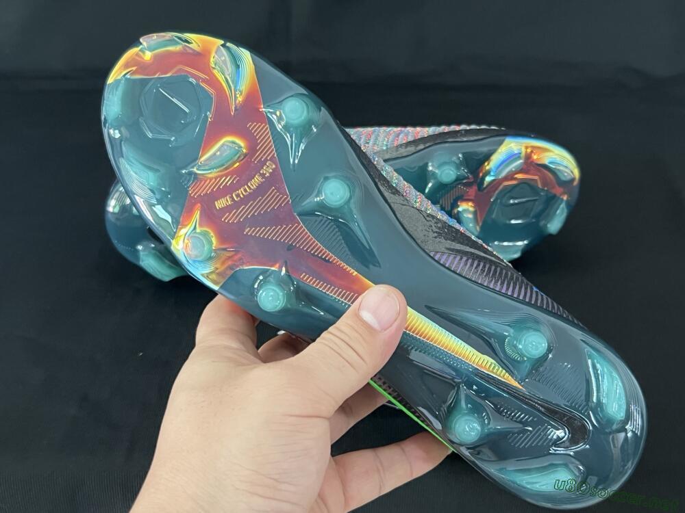 Unisex Nike Phantom 6 Elite Low FG Football Boots - Black/Yellow/Red