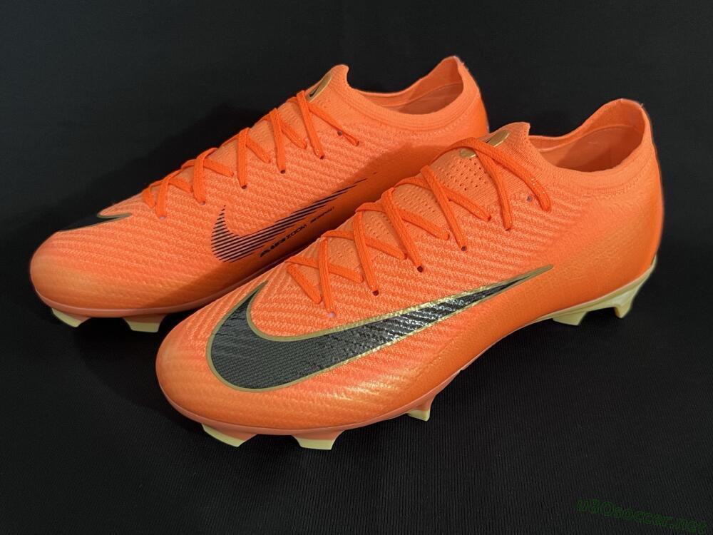 Men's Nike Air Zoom Mercurial Vapor 16 Elite FG Football Boots - Red/Black/Gold