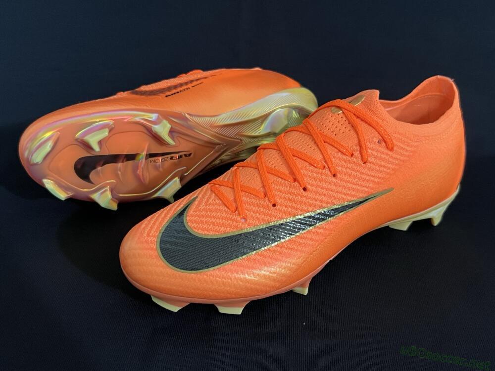 Men's Nike Air Zoom Mercurial Vapor 16 Elite FG Football Boots - Red/Black/Gold