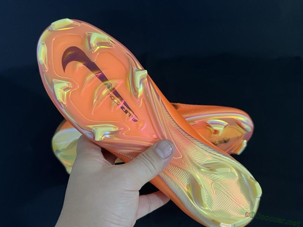 Unisex Nike Air Zoom Mercurial Superfly 10 Elite FG Football Boots - Red/Black/Gold