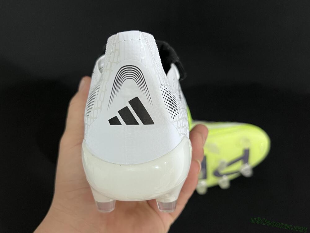 Men's Adidas Predator 25 Elite Foldover Tongue FG Football Boots - White/Black/Yellow