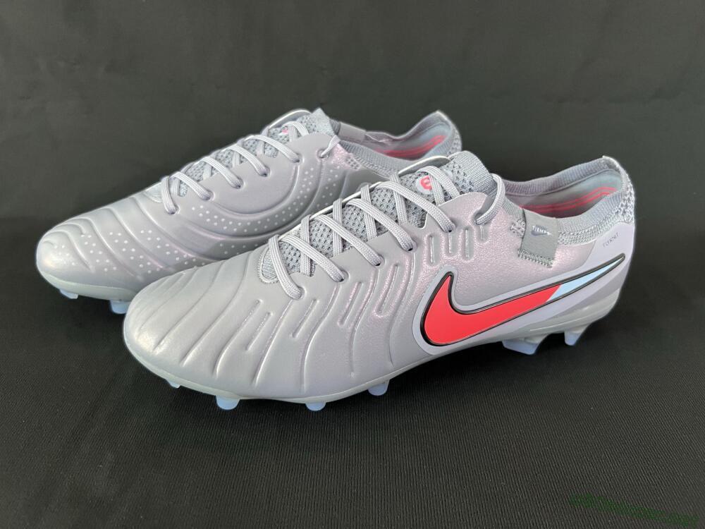 Men's Nike Tiempo Legend 10 Elite FG Football Boots - Blue/Jade/Red