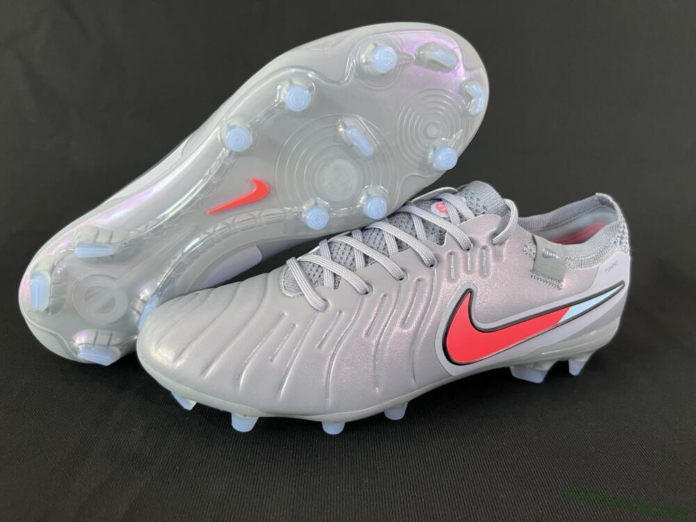 Men's Nike Tiempo Legend 10 Elite FG Football Boots - Blue/Jade/Red