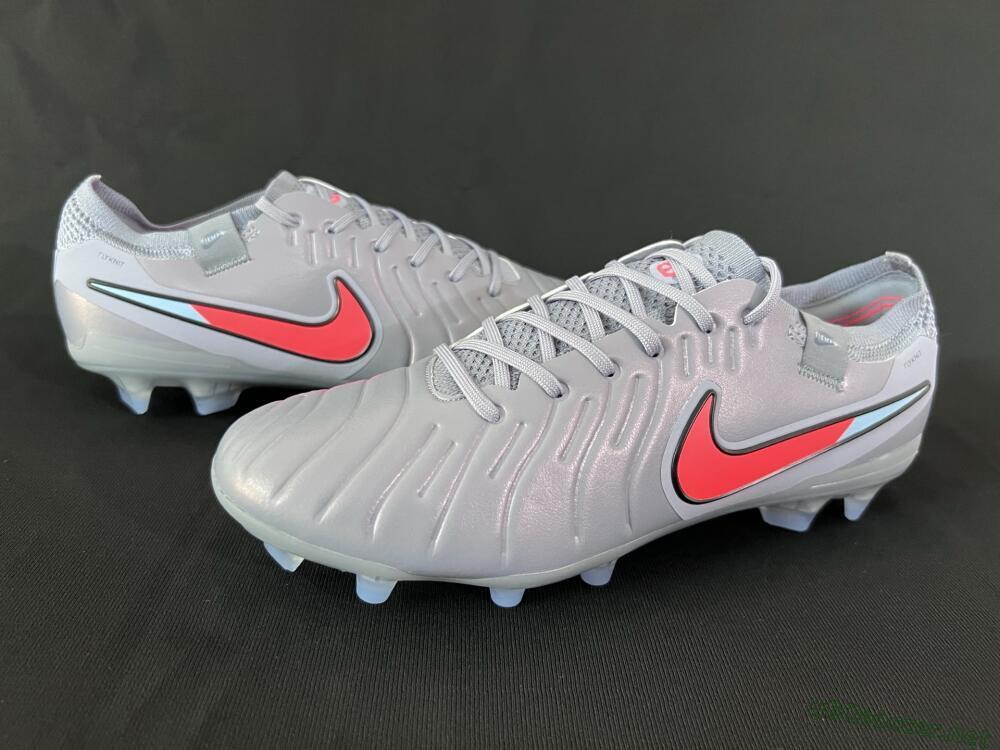 Men's Nike Tiempo Legend 10 Elite FG Football Boots - Blue/Jade/Red