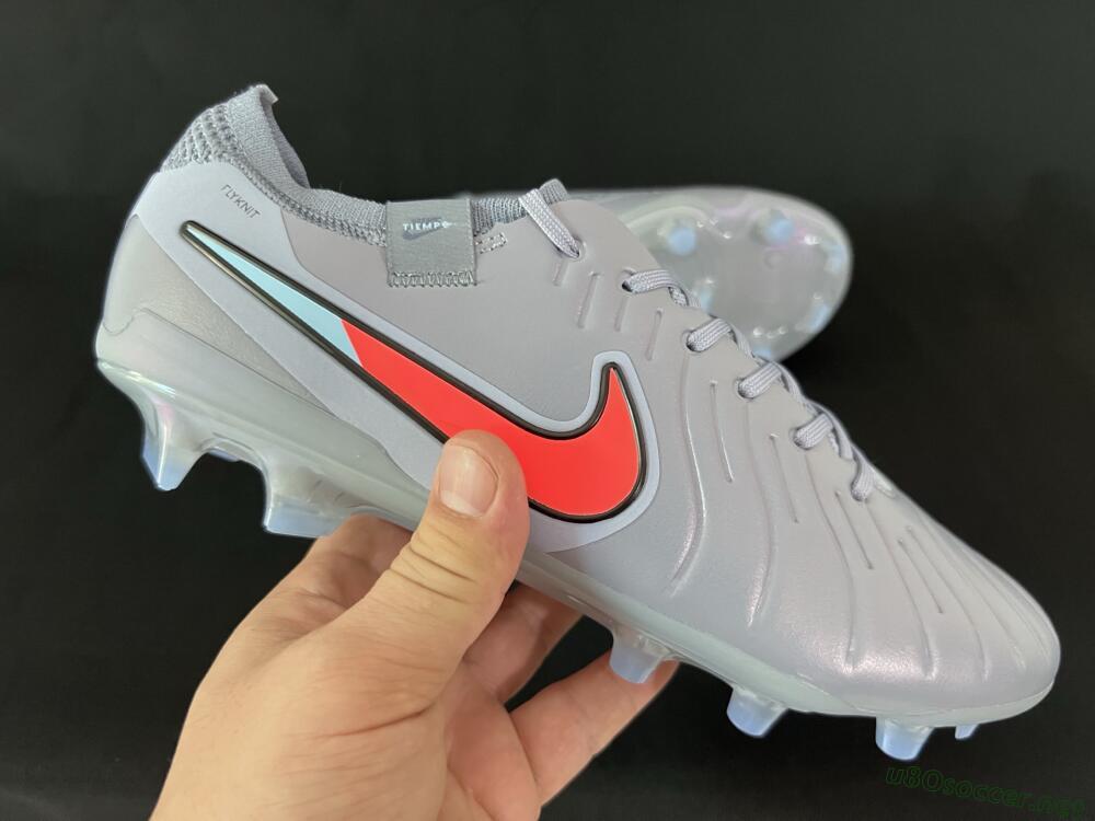 Men's Nike Tiempo Legend 10 Elite FG Football Boots - Blue/Jade/Red