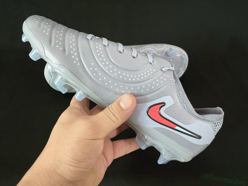 Men's Nike Tiempo Legend 10 Elite FG Football Boots - Blue/Jade/Red