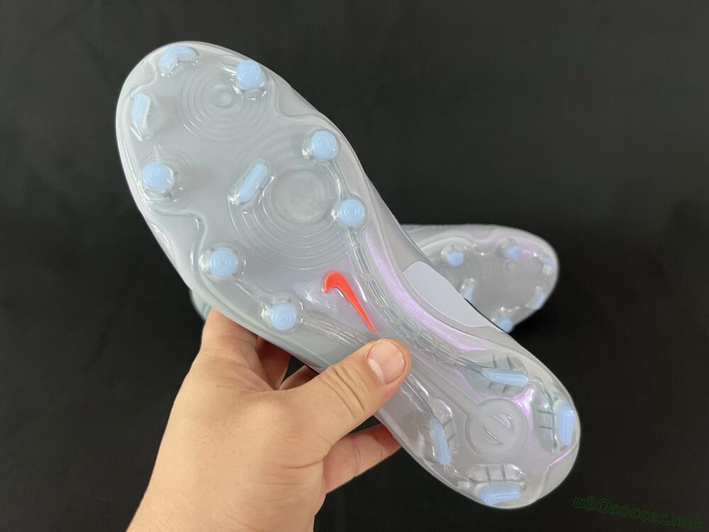 Men's Nike Tiempo Legend 10 Elite FG Football Boots - Blue/Jade/Red