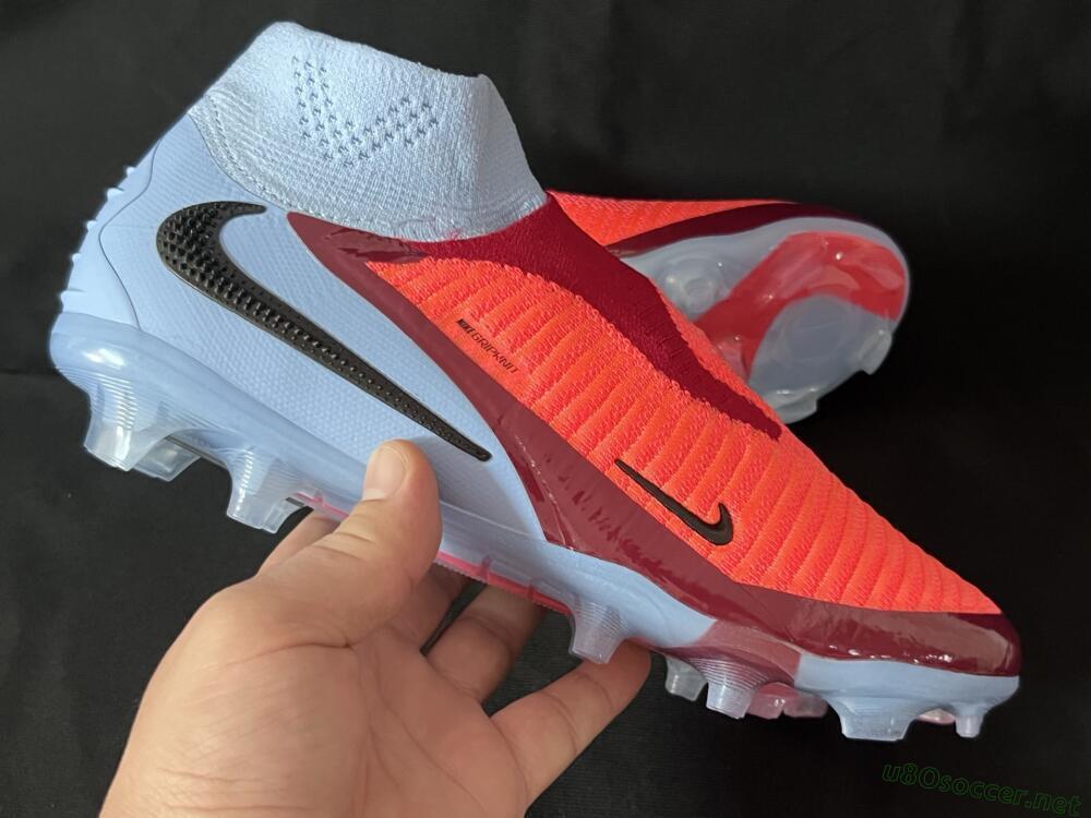 Unisex Nike Phantom 6 Elite FG Football Boots - Red/Blue/Black