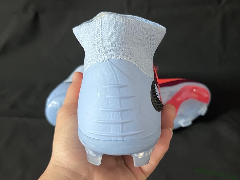 Unisex Nike Phantom 6 Elite FG Football Boots - Red/Blue/Black