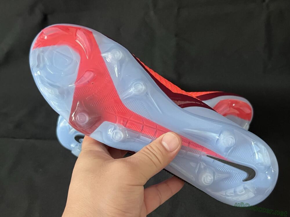 Unisex Nike Phantom 6 Elite FG Football Boots - Red/Blue/Black