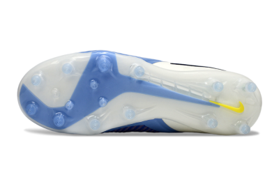 Unisex Nike Phantom 6 High Elite AG Football Boots - Blue/White/Black