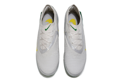 Unisex Nike Phantom 6 Low Elite FG Football Boots - White/Silver/Gold