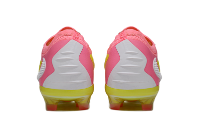 Unisex Nike Phantom 6 Low Elite FG Football Boots - Yellow/Pink/White