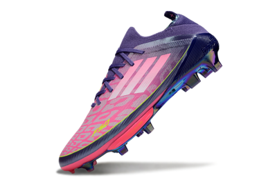 Unisex Adidas F50+ Elite Lightstrike Pro FG Football Boots - Pink/Purple/Yellow