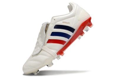 Men's Kith x Adidas Predator Mania Foldover Tongue FG Football Boots - White/Red/Black