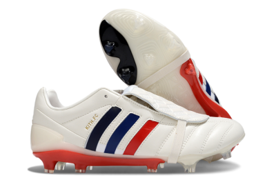 Men's Kith x Adidas Predator Mania Foldover Tongue FG Football Boots - White/Red/Black