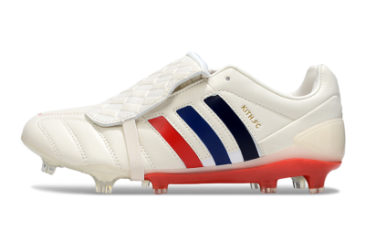 Men's Kith x Adidas Predator Mania Foldover Tongue FG Football Boots - White/Red/Black