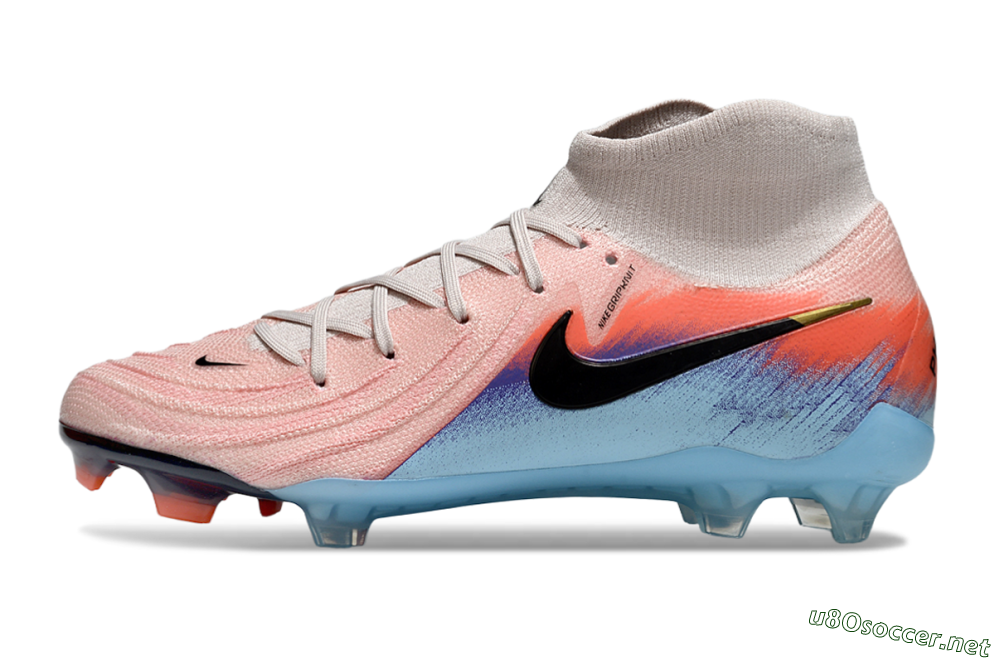 Men's Nike Phantom Luna Elite FG Football Boots - Pink/Red/Blue 0
