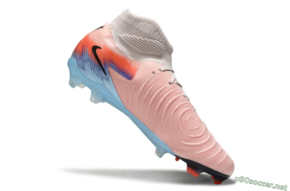Men's Nike Phantom Luna Elite FG Football Boots - Pink/Red/Blue 4