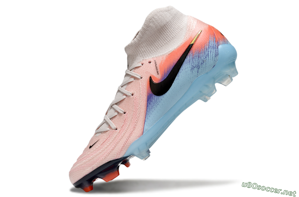 Men's Nike Phantom Luna Elite FG Football Boots - Pink/Red/Blue 5