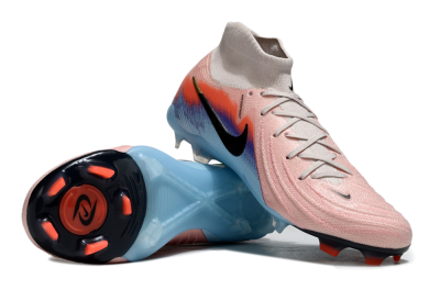 Men's Nike Phantom Luna Elite FG Football Boots - Pink/Red/Blue