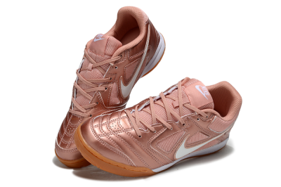 Men's Supreme x Nike SB Gato IC Football Shoes - Gold/White/Brown