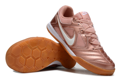 Men's Supreme x Nike SB Gato IC Football Shoes - Gold/White/Brown
