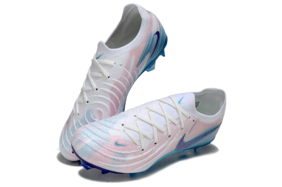 Men's Nike Phantom GX 2 Elite FG Football Boots - White/Pink/Blue