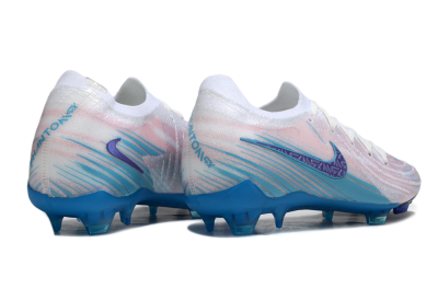 Men's Nike Phantom GX 2 Elite FG Football Boots - White/Pink/Blue