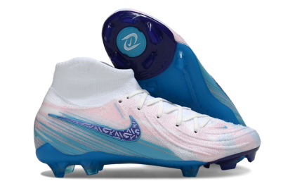 Men's Nike Phantom Luna Elite FG Football Boots - Pink/White/Blue