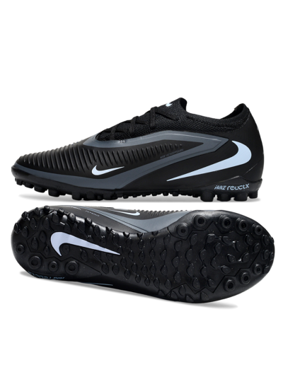 Unisex Nike Phantom 6 Low Elite TF Football Shoes - Black/Jade