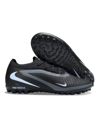 Unisex Nike Phantom 6 Low Elite TF Football Shoes - Black/Jade