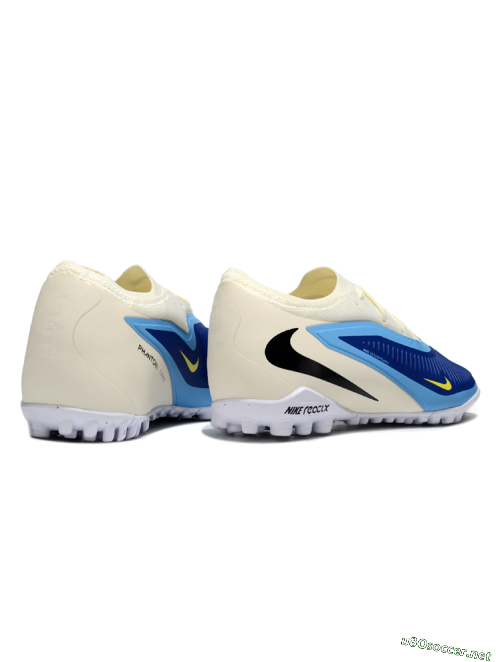Unisex Nike Phantom 6 Low Elite TF Football Shoes - Blue/White/Black 6