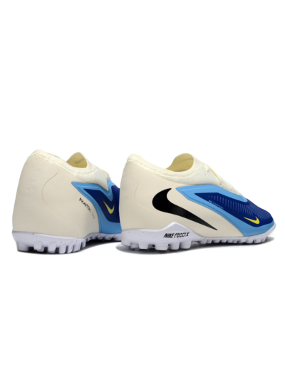 Unisex Nike Phantom 6 Low Elite TF Football Shoes - Blue/White/Black