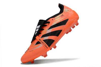 Unisex Adidas Predator 25 Foldover Tongue FG Football Boots - Red/Black/White