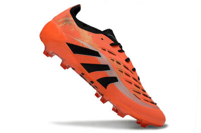 Unisex Adidas Predator 25 Elite FG Football Boots - Red/Black/White
