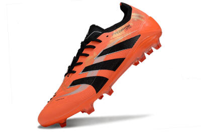 Unisex Adidas Predator 25 Elite FG Football Boots - Red/Black/White