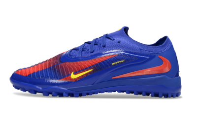 Men's Nike Phantom 6 Low Elite TF Football Shoes - Blue/Red/Yellow