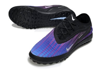 Men's Nike Phantom 6 Low Elite TF Football Shoes - Blue/Purple/Black